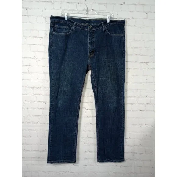 Levi's 541 Men's Jeans Size 44x32 Denim Tapered Leg Blue Jeans - Picture 10 of 11